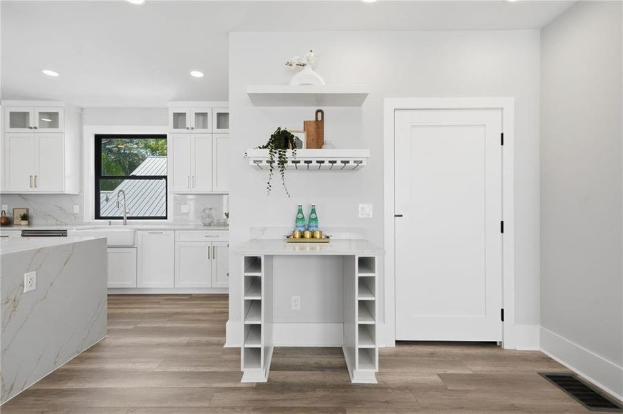 Furnished interior view inside a new home in , Roswell (Image 7).
