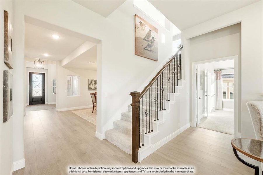 Furnished interior view inside a new home in East Oak Creek, Commerce (Image 30). Furnished interior view inside a new home in East Oak Creek, Commerce (Image 30).