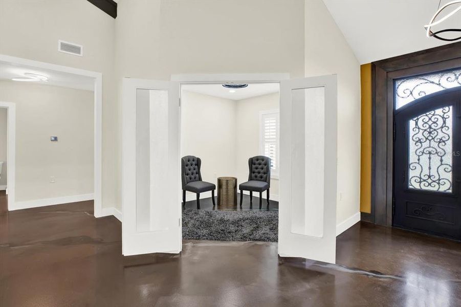 Furnished interior view inside a new home in , Webster (Image 17).