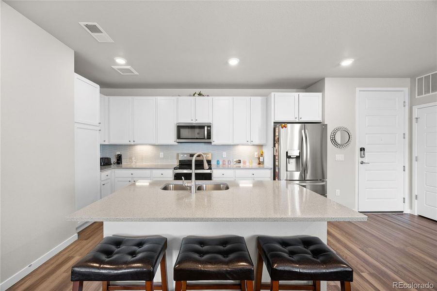 Furnished interior view inside a new home in , Parker (Image 12).