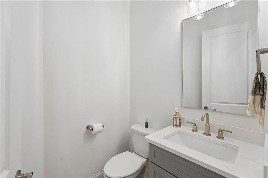 Furnished interior view inside a new home in Lakeside at River Green, Canton (Image 53).
