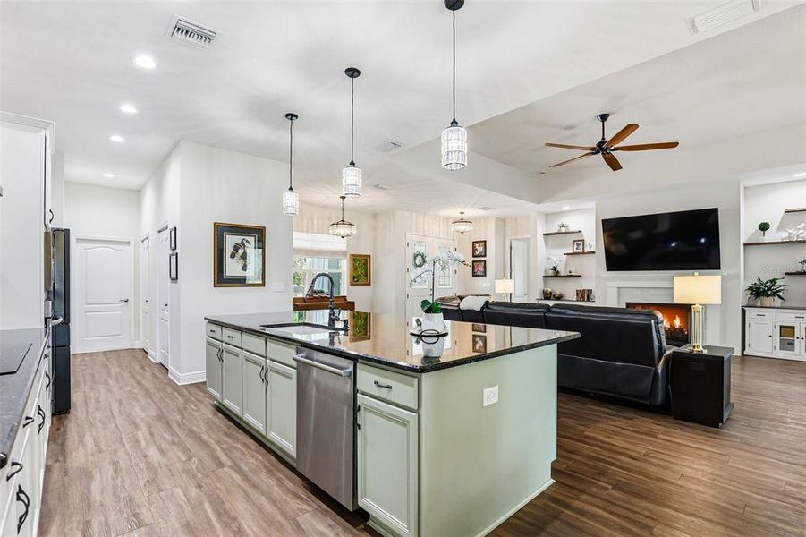 Furnished interior view inside a new home in , Wesley Chapel (Image 36).