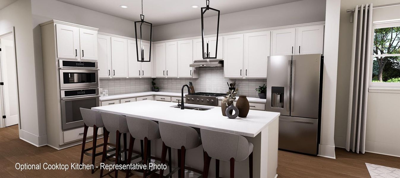 Furnished interior view inside a new home in Colton 45' Homesites, Todd Mission (Image 26).