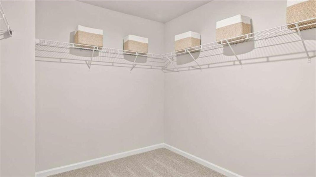 Spacious, unfurnished interior of a new home in Echo Glen, Stockbridge (Image 25). Spacious, unfurnished interior of a new home in Echo Glen, Stockbridge (Image 25).