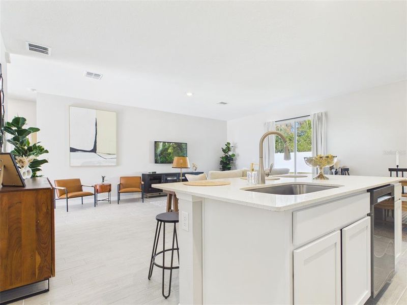 Furnished interior view inside a new home in , Ocala (Image 8). Furnished interior view inside a new home in , Ocala (Image 8).