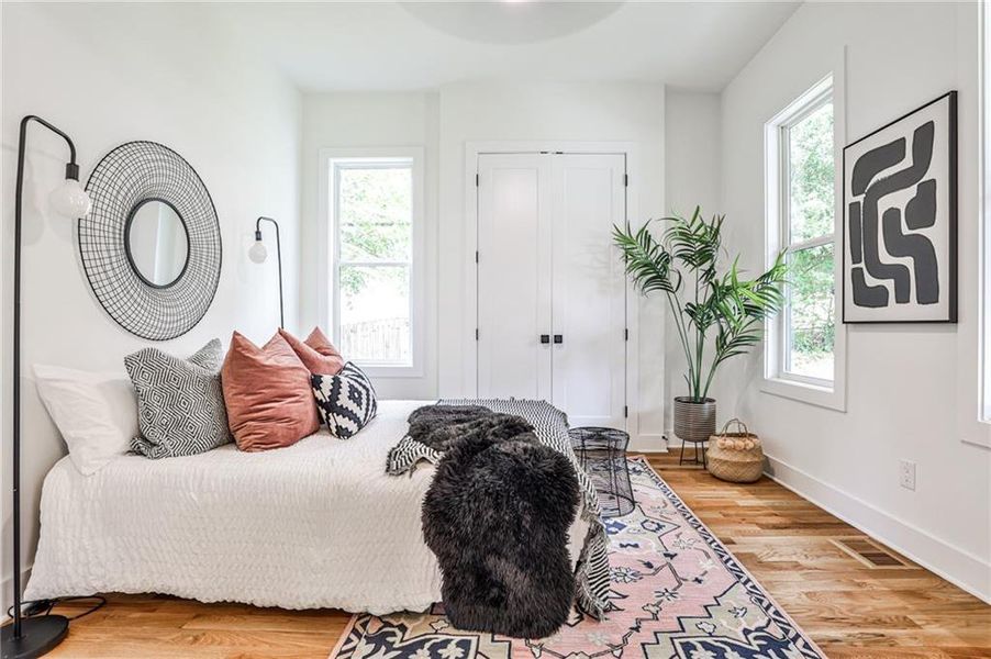 Furnished interior view inside a new home in , Decatur (Image 39).