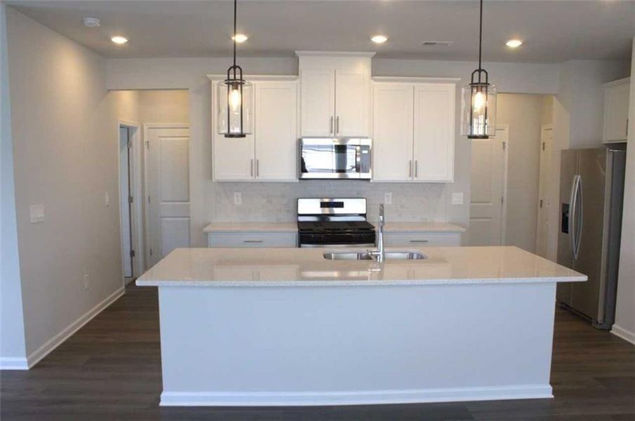 Furnished interior view inside a new home in Avalon - Reserve Series, Conyers (Image 3).
