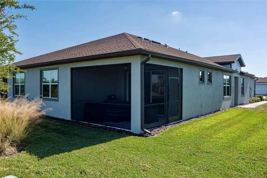 Exterior details and patio area of a home in Del Webb BayView, Parrish (Image 23).