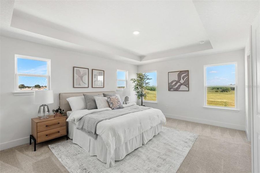Furnished interior view inside a new home in Eden Crest, Apopka (Image 24).