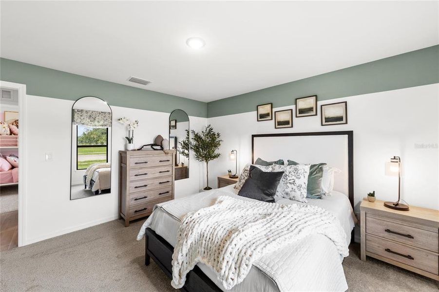 Furnished interior view inside a new home in , Citrus Springs (Image 13).