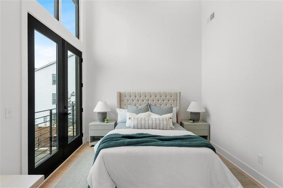 Furnished interior view inside a new home in , Atlanta (Image 20).