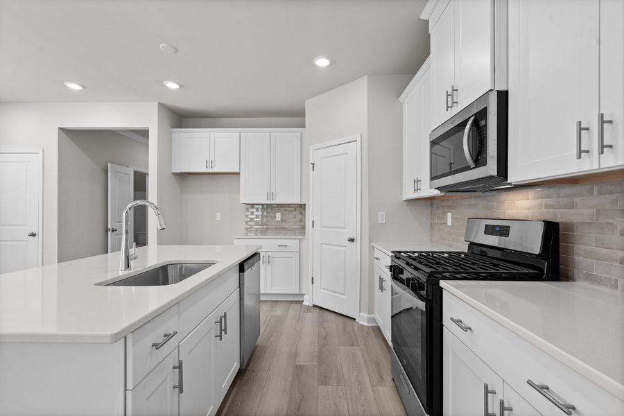 Furnished interior view inside a new home in Waterside - Boardwalk Series, Longs (Image 6). Furnished interior view inside a new home in Waterside - Boardwalk Series, Longs (Image 6).