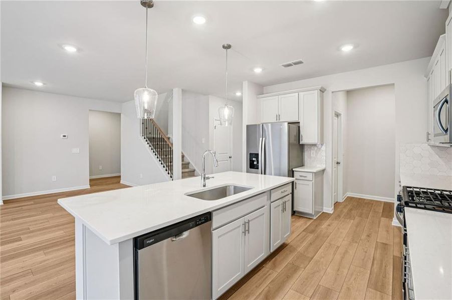 Furnished interior view inside a new home in Hemingway - Reserve Series, Cumming (Image 16).