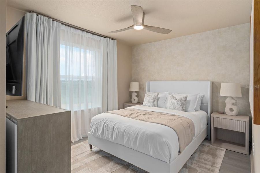 Furnished interior view inside a new home in Windsor Cay Resort, Clermont (Image 41).