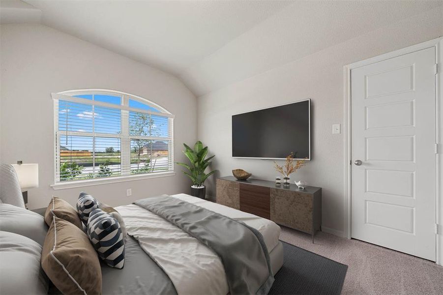 Furnished interior view inside a new home in Rollingbrook Estates, Baytown (Image 22).