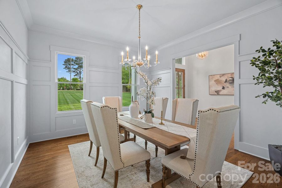 Dining Room for evening dinners