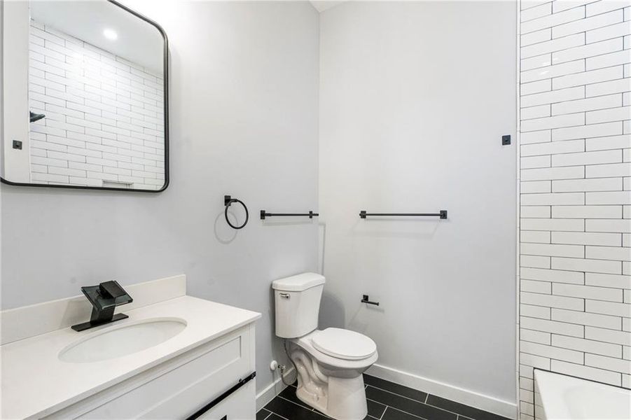Furnished interior view inside a new home in , Atlanta (Image 13).