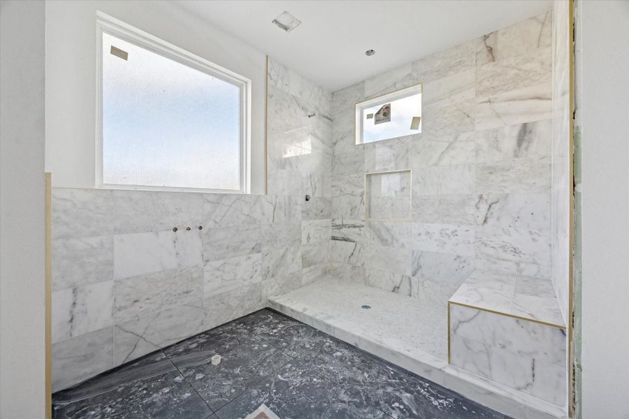 View of the primary bath as of December 12, 2025.