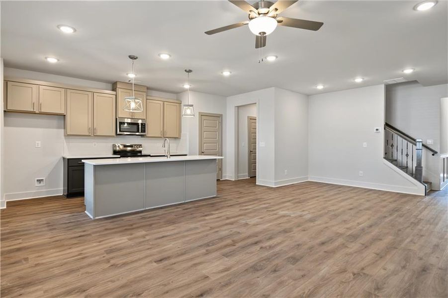 Furnished interior view inside a new home in , Norcross (Image 5).