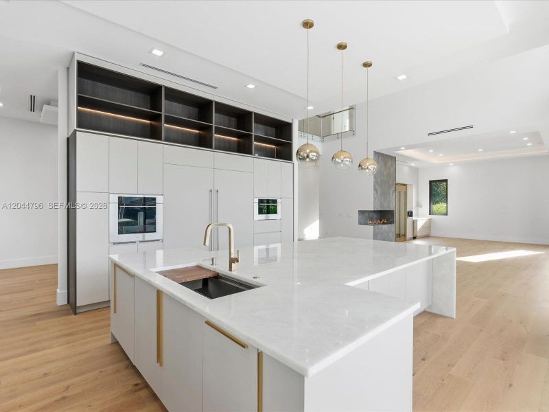 Furnished interior view inside a new home in , Pompano Beach (Image 16).