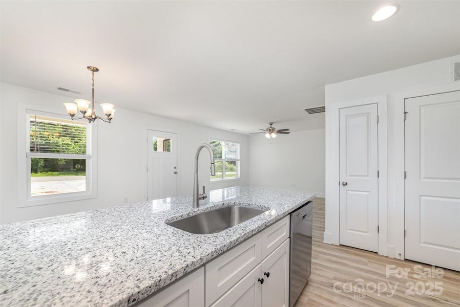 Furnished interior view inside a new home in , Salisbury (Image 8).
