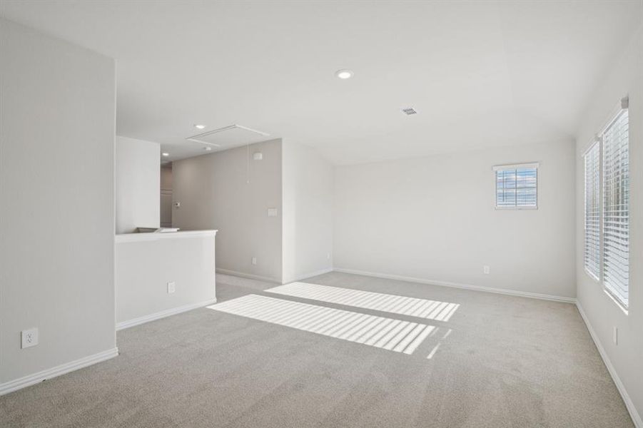 Spacious, unfurnished interior of a new home in River Ridge, Crandall (Image 32). Spacious, unfurnished interior of a new home in River Ridge, Crandall (Image 32).