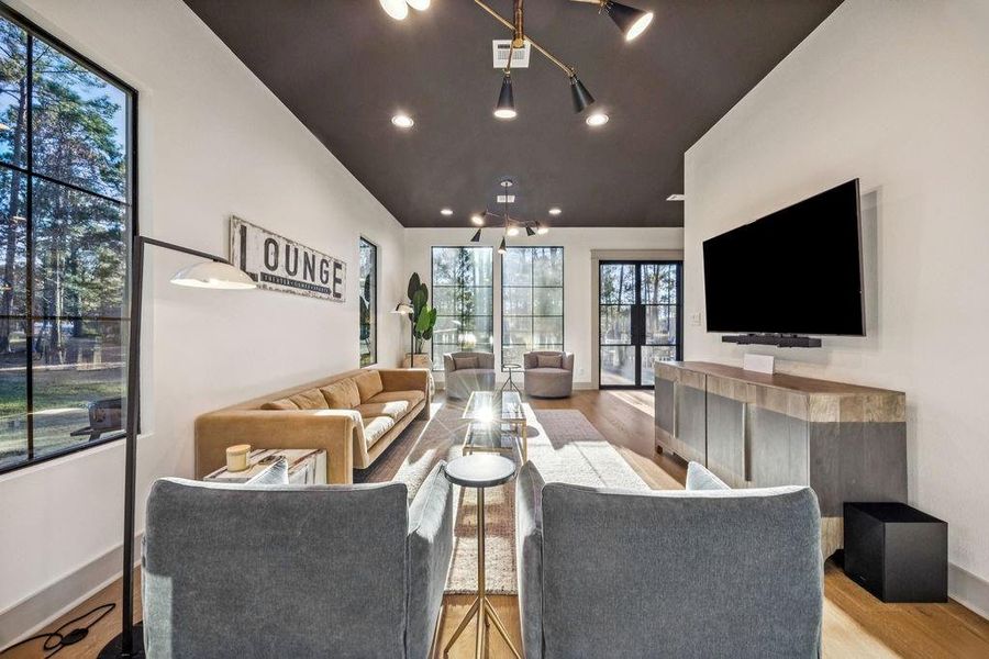 Furnished interior view inside a new home in , Brookeland (Image 10).