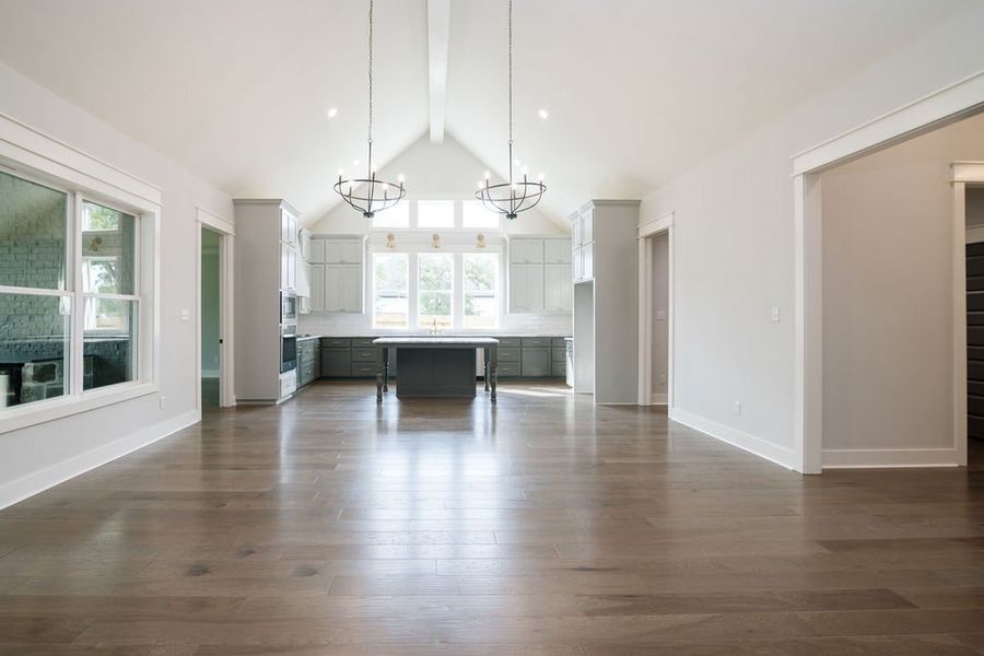 Representative unfurnished interior of a home built from the The Kaylee by Reece Homes in Pebble Creek, College Station (Image 27).