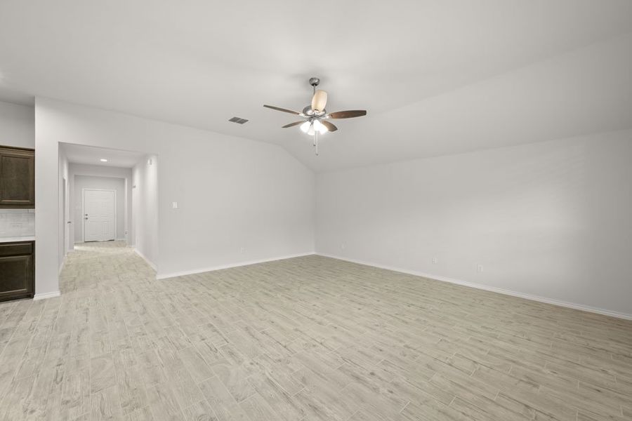 Front exterior of a new home in Mountain Valley, Burleson, TX, highlighting curb appeal (Image 8). Front exterior of a new home in Mountain Valley, Burleson, TX, highlighting curb appeal (Image 8).