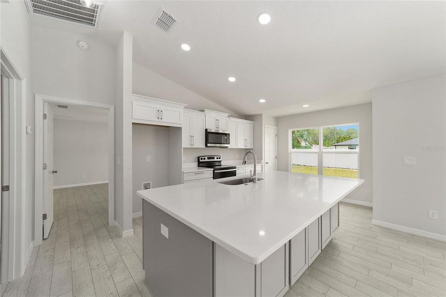 Furnished interior view inside a new home in , Ocala (Image 8).