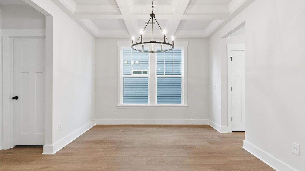 Furnished interior view inside a new home in Harrier Point, Woodruff (Image 8).