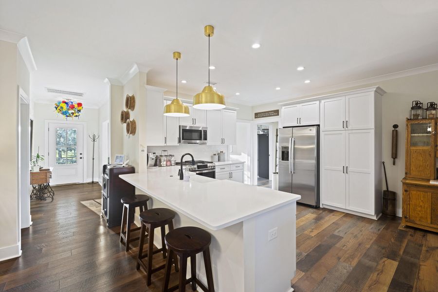 Furnished interior view inside a new home in , Meggett (Image 35).