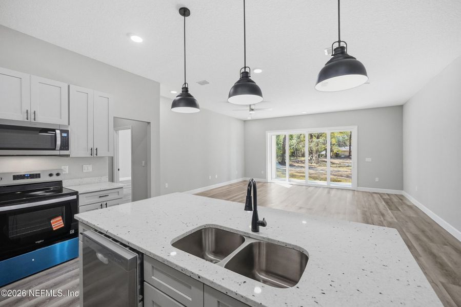 Furnished interior view inside a new home in , Jacksonville (Image 9).