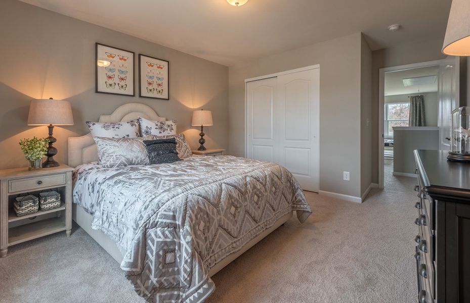 Furnished interior view inside a new home in Riverstone, Monroe (Image 11). Furnished interior view inside a new home in Riverstone, Monroe (Image 11).