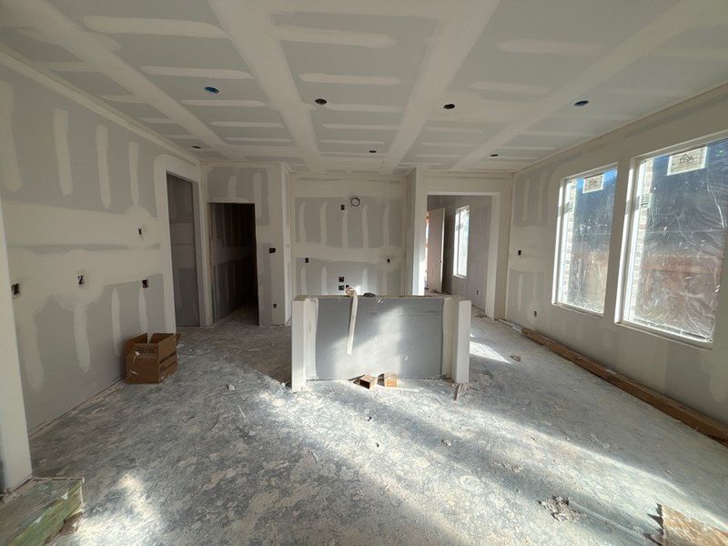 In-progress construction of a new home in Waterford Park, Weatherford, TX (Image 10).