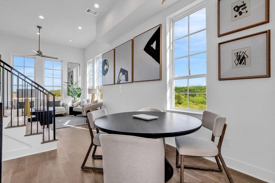 Furnished interior view inside a new home in Downtown Round Rock – The Depot, Round Rock (Image 13).