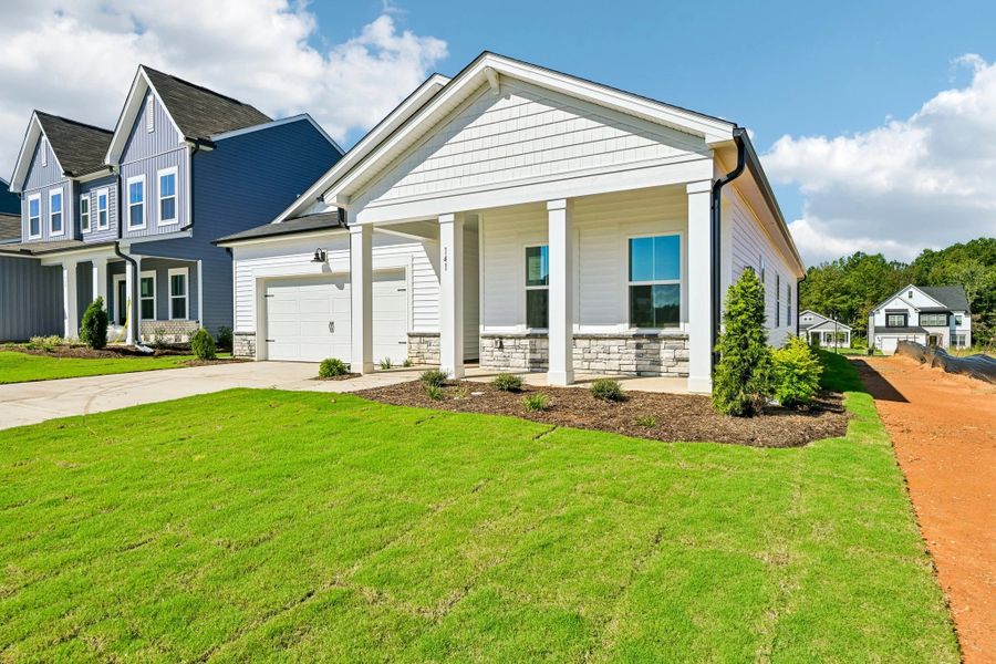 Exterior - Earthy and warm tones feel rooted in place Exterior - Earthy and warm tones feel rooted in place