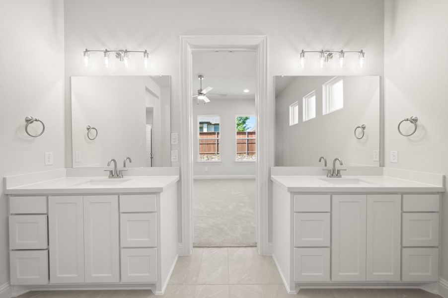 Furnished interior view inside a new home in Bridgewater, Midlothian (Image 29).