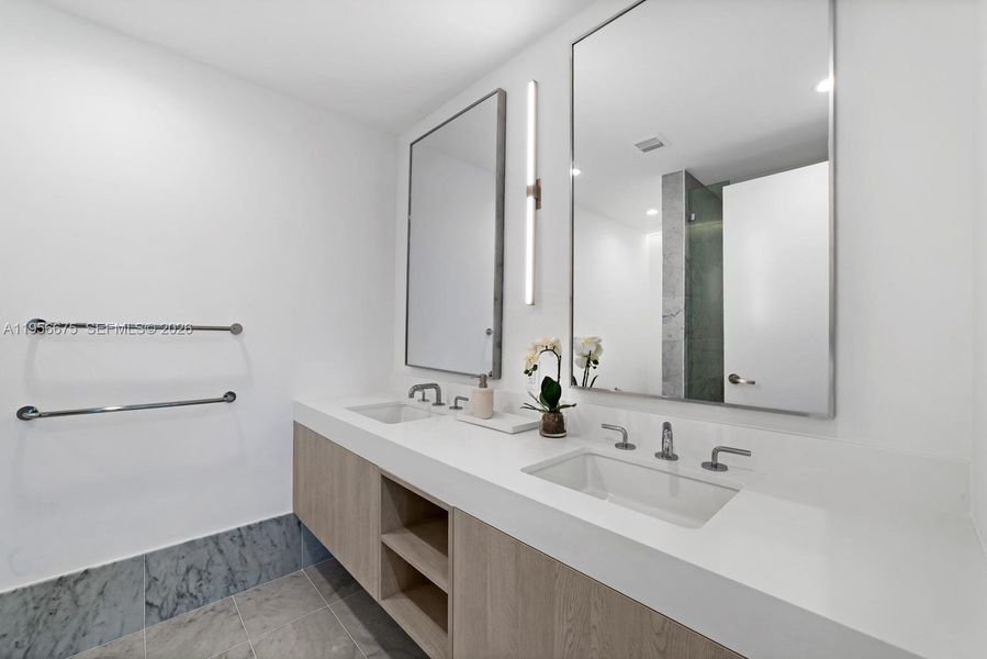 Furnished interior view inside a new home in , Bay Harbor Islands (Image 10).