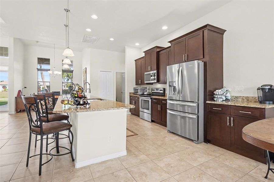 Furnished interior view inside a new home in , Cape Coral (Image 26). Furnished interior view inside a new home in , Cape Coral (Image 26).