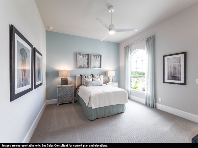 Furnished interior view inside a new home in Arcadia, Brentwood (Image 10).