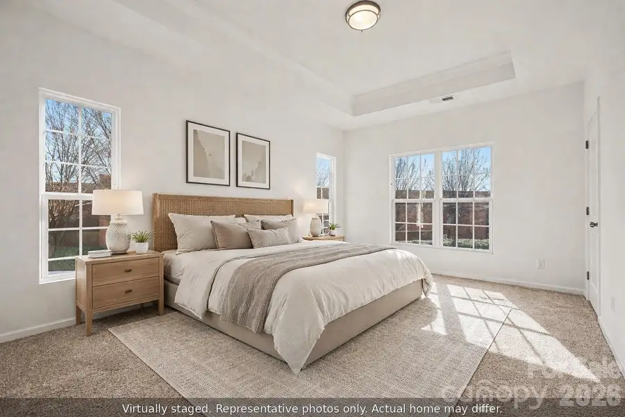 Furnished interior view inside a new home in , Charlotte (Image 12).