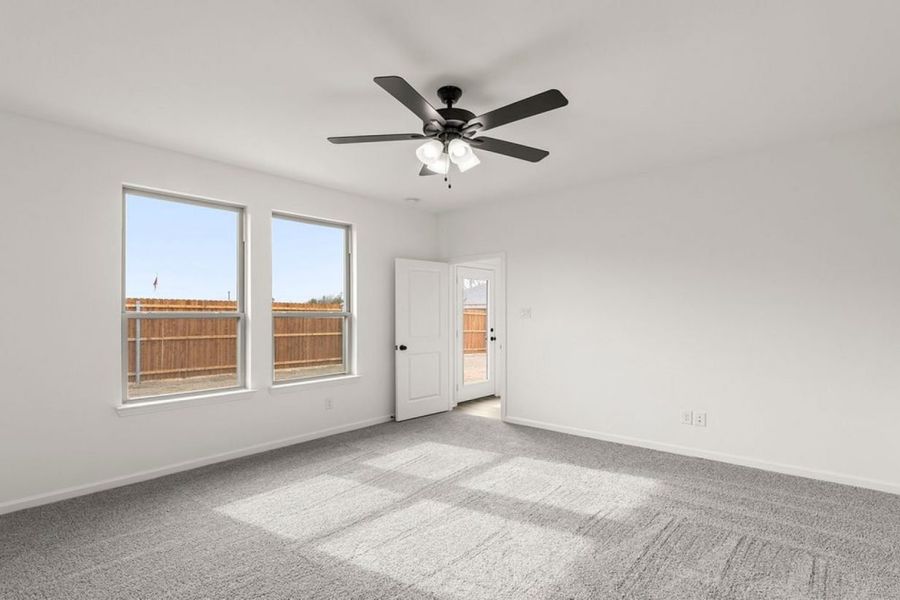 Representative unfurnished interior of a home built from the Tarrant Colony At Pinehurst by Brohn Homes in Colony at Pinehurst, Pinehurst (Image 24). Representative unfurnished interior of a home built from the Tarrant Colony At Pinehurst by Brohn Homes in Colony at Pinehurst, Pinehurst (Image 24).