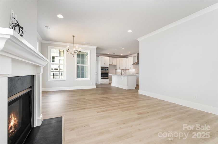 Furnished interior view inside a new home in , Cornelius (Image 10).