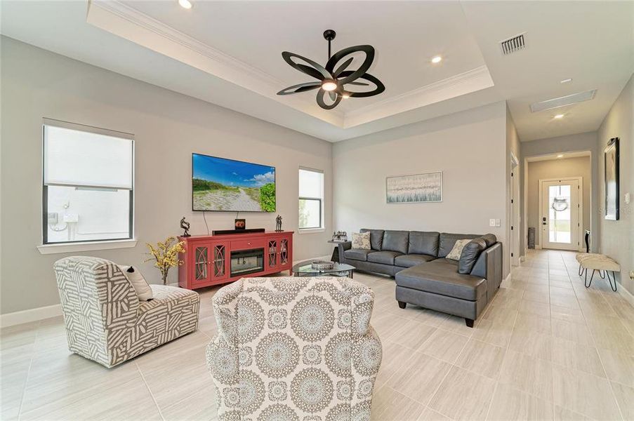 Furnished interior view inside a new home in , Nokomis (Image 54).