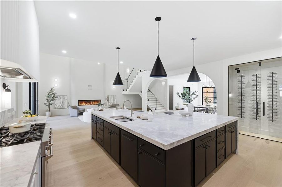 Furnished interior view inside a new home in , Lawrenceville (Image 17).