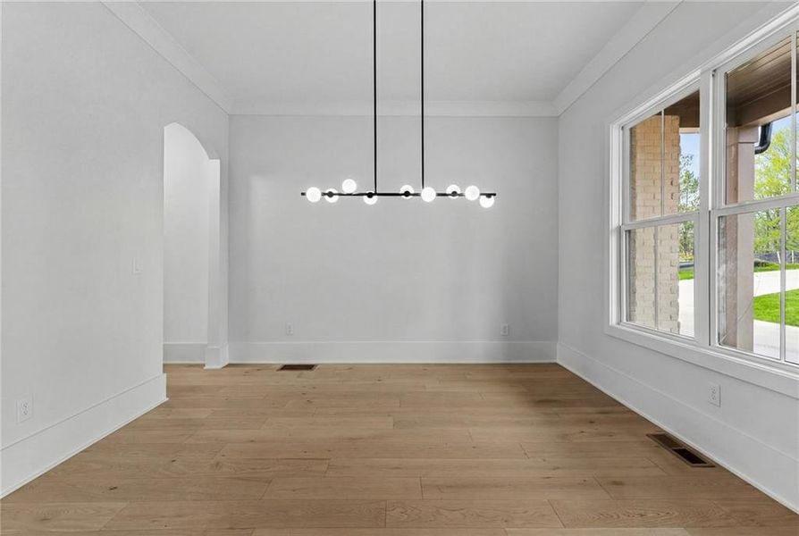 Spacious, unfurnished interior of a new home in , Buford (Image 18).