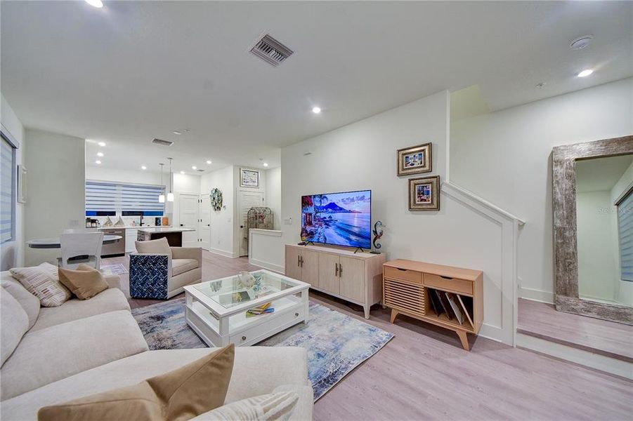 Furnished interior view inside a new home in , St. Petersburg (Image 12).