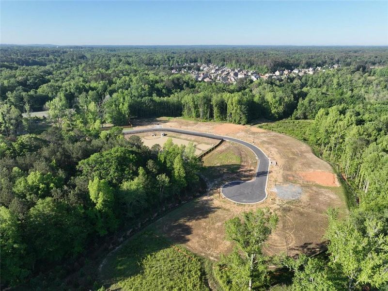 Site preparation for new homesites in Oak Valley Estates, Marietta (Image 73).