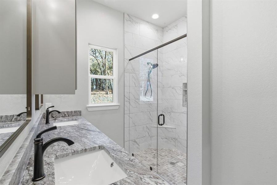 Furnished interior view inside a new home in Monarch Manor, Poolville (Image 12).